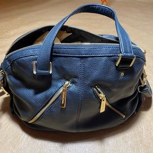 Michael Kors Black Leather Purse